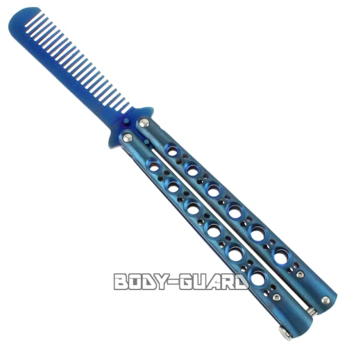 バタフライ型コーム タイプ1 ネイビー【ゆうパケット対応】