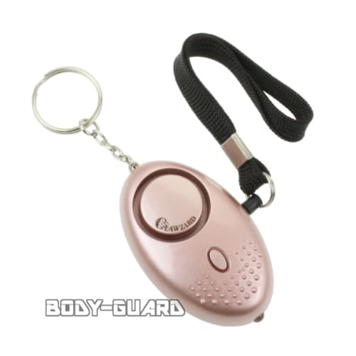 CLAWZARD ライト付き防犯ブザー L002 ピンクゴールド【ゆうパケット対応】