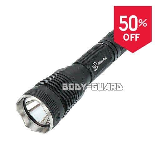 【今だけ半額】WHITE WOLFタクティカルライトX7-SPDX 1000ルーメン